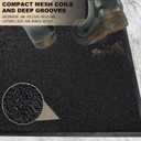 Amyracel Front Door Mat Indoor Outdoor Entrance, 48" x 72" All-Season Waterproof Doormat for Enterway, Heavy Duty Commercial Floor Mat, Fade Resistant, Rubber Back, Low Profile, Easy Clean