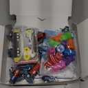 Cinrobiye 72 PCS Airplane Party Favors Activity Set, Airplanes Coloring Books with Crayons Sticker Foam Gliders Planes Pull Back Planes Stampers, Classroom Prizes Goodie Bag Stuffers Birthday Gifts