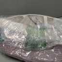 Comfy Cubs Rope Diaper Caddy Organizer 8.5" x 15" x 8" - Large Baby Diaper Basket with 3 Spacious Compartments - Stylish Cotton Baby Caddy Organizer for Diapers, Wipes & Essentials - Mauve