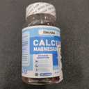 Calcium Magnesium Zinc Gummies with Vitamin D3 & K2 - High Potency Enhanced Absorption -60 Orange Gummies Flavored (60 Count (Pack of 1)). BBD 08/2026