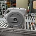 Giraffe Tools Retractable Hose Reel 1/2 in x130 FT PRO Metal Bracket Wall Mounted Heavy Duty Hose Reel with 9 Pattern Nozzle 180 Deg Swivel, Metal Bracket Any Length Lock (1/2 130FT PRO, Dark Grey)