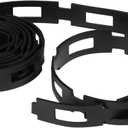 EasyFlex Plastic Locking Tree, Plant and Cable Ties, 1-Inch by 100-Feet, Black