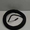 Heated Steering Wheel Cover,12V Car Plug, Universal Fit 14.5-15 Inch Anti-Slip Wheel Protector, Auto Steering Wheel Black Protector Cover with Heater, Premium Quality