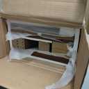 End Tables Living Room Set of 2,Cherry End Table with Charging Station,Side Table, Nightstand for Bedroom, 3 Tier End Table with Storage Shelf for Living Room(Cherry)