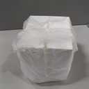 4PCS Buffet Risers, White Acrylic Food Display Boxes for Buffet Table, Party or Dessert, Cube Riser Stand for Catering, Jewelry, Collectibles, Stackable Nesting Sizes 8", 6" (Small)