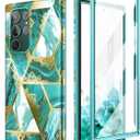 SURITCH for Samsung Galaxy S22 Ultra Case, Built-in Screen Protector for Samsung S22 Ultra 5G Case Full Body Protection Shockproof Rugged Bumper Silicone Phone Protective Cover 6.8 Inch - Green