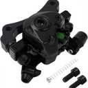 EVTSCAN Electric Scooter Disc Brake Right Side - Aluminum Alloy Electric Scooter Mechanical Brake Caliper Replacement Parts 10inch (Black)