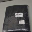 Bed Skirt Queen Size Ruffled Bed Skirt with Split Corners, 14 Inch Drop Dust Ruffle Bed Skirts with Platform, Black