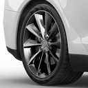 VViViD Auto Rim Air-Release Adhesive Vinyl Wrap 24 Inch x 30 Inch 4 Sheet Pack (Chrome Silver)