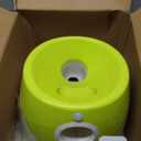 Automatic Dog Ball Launcher, Dog Ball Thrower Machine with 10-30Ft 3 Launching Distance, Interactive Toys for Small Dogs Indoor & Outdoor with 15 Mini Tennis Balls-2 Inch Light Green