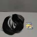 BARSDAR Natural Black Straight Wrap Ponytail Extension - 20 Inch Long Straight Wrap Around Ponytail Hair Extensions for Black Women, Synthetic Clip in Pony Tails Hairpieces Daily