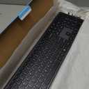 Wireless Keyboard-2.4G Ultra Slim Quiet Full Size USB PC Computer Keyboard,19 Multimedia Keys,Number Pad,Plug&Play,Lag-Free Ergo,Long Battery life for Desktop,Laptop,Smart TV,MAC,Windows,QWERTY