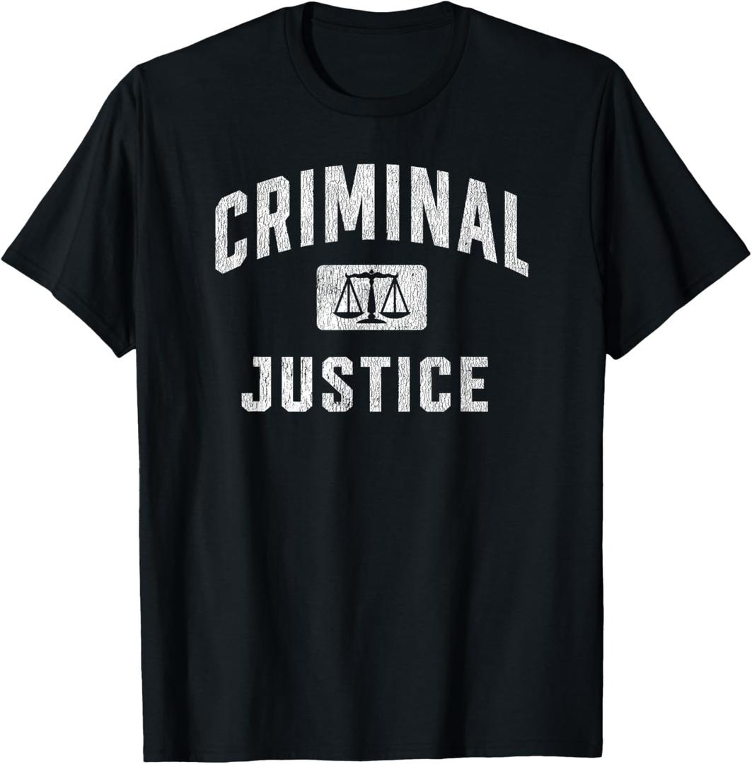 Future Criminal Justice Major College Graduate Graduation T-Shirt, S