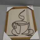 Metal US Football Wall Decor Sculpture 16" square Goal Post 0714