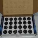 M14x1.5 Lug Nuts Replacement for Silverado Tahoe Suburban Colorado, 24 Pcs 7/8 Hex 1.77 Inch OEM Factory Chrome 60 Cone Seat Wheel Lug Nuts