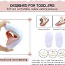 Baby Shoes Boys Girls First Walking Shoes Kids Lightweight Breathable Toddler Slip On Indoor Floor Slipper Cotton Mesh Sneakers (18-24 Months Infant, Pink)