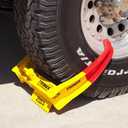 TRIMAX TRAILER WHEEL LOCK CHOCK SECURITY BOOT CLAMP TCL75