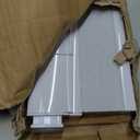Persilux No Drill Blackout Cellular Shades for Windows,White,31.5"w x 64"h