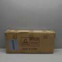 5 Shelf Industrial Pipe Shelving, Black Modern Bookcase Bookshelf, Wall Mount Ladder Shelf with Metal Frame Display Selves