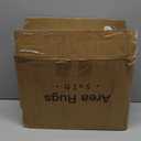 Valenrug Washable Rug 5x7 - Stain Resistant 5x7 Area Rugs for Living Room, Non Slip Backing Printed Rugs for Bedroom, Folable Machine Washable Area Rug (5'x7', Green)