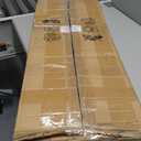 5 Arm Candelabra with Acrylic Lampshade Set of 4 Gold Candelabra for Wedding Table Birthday Party Home Decoration 39.4'' Candle Holder Fit LED Taper Candles