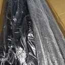 8 Pack Black Stanchions and Velvet Ropes Set, Stainless Steel Crowd Control Barriers, 6Pcs Black Ropes and Poles for Party Supplies,Photobooth Accessories, Prom,Birthday,Business,Wedding, Museums