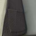 Wedge Pillow 24" x 24" ( Grey and off-white )