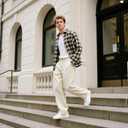 Heyfanee Mens Corduroy Casual Pants Relaxed Fit Trousers for Men with Belt Loops (36, Light Khaki)