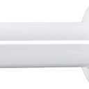 Ivilon Tension Curtain Rod - Spring Tension Rod for Windows or Shower, 36 to 54 Inch. White