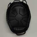 Round Silicone Air Fryer Liners 3Pack, Ninja AF101 & AF161 Silicone Liners for 4-5.3QT, Reusable Air Fryer Accessories Food Grade Liners, Compatible with Ninja, COSORI, Tefal, Bear, Chefman (Black)