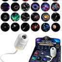 Galaxy Projector Star Sunset Lamp Space Night Light for Bedroom Aurora Planetarium De Galaxias para Habitación Mini USB Starry Sky Astronaut Fantasy Ceiling Wall LED Moon Nightlights Decor