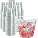 Rtteri 300 Pack 9 Oz Clear Plastic Dessert Cups with Lids and Spoons Disposable Appetizer Cups Bulk Plastic Parfait Cups for Tasting Party, Baby Shower Party, Wedding, Birthday Party Favor