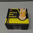 Double Sided Sticky Bra Push Up, Invisible Bra Pad Inserts for Large Breasts, Adhesive Bra for Bikini Swimsuit (Beige, Medium)