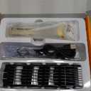 oneisall Cordless Horse Clippers, Low Noise 2 Speed Grooming Clippers, Horse Trimmer Shaver Kit for Matted Long Hair, Detachable Stainless Steel Blade Grooming Kit for Thick Coat (Gold)