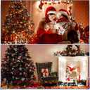 8 Pack Battery Operated String Lights 16.4 ft Fairy Lights 50 LED with Auto Timer Dark Green Copper Wire Twinkle for Indoor Outdoor Christmas Trees Wreath Decoration Patio Bedroom (White)