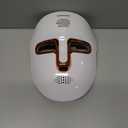 SDKWDH Red Light Photon Facial Mask, Wireless Rechargeable & Ergonomic Design with NIR, Portable for Home & Travel, Gold