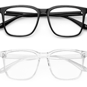 Blue Light Blocking Glasses Oversized Square Computer Glasses Anti Blue Light for Women Men