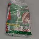 Gatherfun 2-Pack Football Decorations  Touchdown Tablecloth Set, 54x108 Disposable Plastic Covers for Game Party, Birthday Party & Football-Themed Favors