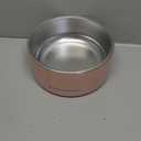 Widlerdog Stainless Steel Dog Bowl with Extra Durable Kitchen-Grade BPA-Free Stainless Steel with Non-Slip Rubber Ringed Bottom (Rose, 64 oz)