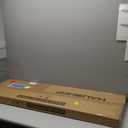 HAUSHOF Closet Shelves 4ft x 16in Wall Mounted 2-Pack, White Metal Wire Shelving for Laundry Room, Closet, Basement Organization and Storage