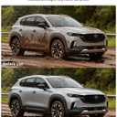 No Drill Mud Flaps for 2023-2026 Mazda CX50 CX-50 SUV, Heavy Duty Front & Rear All Weather Splash Guards Set for Select/Preferred/Premium/Meridian Edition Models, OEM Black Mud Guards, Not Fit Hybrid
