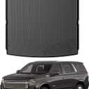 Mixsuper Cargo Liner for 2021-2025 2026 Chevrolet Tahoe/GMC Yukon, Behind The 2nd Row Seats, All Weather Cargo Mat Rear Trunk Liner Black