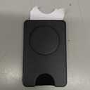 PopSockets Phone Wallet for MagSafe, Phone Card Holder with Grip - Black