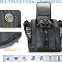 King'sGuard Ski Boot Bag  Durable Snowboard and Ski Bag for Easy Transportation of Skiing Essentials Multi-Functional Ski Bag (Grey)