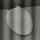 KOHLER 4636-RL-0 Cachet ReadyLatch Elongated Toilet Seat Slow Close, Soft Close Toilet Seat Quiet Lid, Contoured Grip-Tight Bumpers Installation Hardware, Apartment Essentials, White