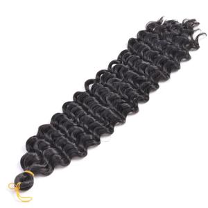 Water Wave Twist Crochet Hair Natural Synthetic Crochet Braids Hair Ombre Braiding Hair Extensions For Women 2 22inches#6Pcs