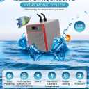 1/10 HP Aquarium Chiller– 42gal (160L). for Axolotls, Fish Tanks, hydroponics. Sea & Fresh Water Compatible. Includes Pump, nozzles & Hoops. Ideal for Coral & Shrimp 110V