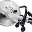 JACKCHEN 14 Inches Concrete Saw Electric Powered 3000W Cut-Off Saw, 110V 4.8" Cut Depth and Electric Grinder With Diamond Blade