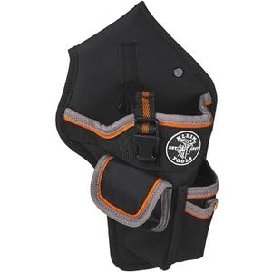 Klein Tools 5183 Tool Bag, Tradesman Pro Drill Pouch, 1680d Material, Drill Holster with Pockets for Tools and Bits
