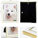 8x10 Picture Frames White Metal Photo Frames For Tabletop Display and Wall Decoration-Best Gifts For Family